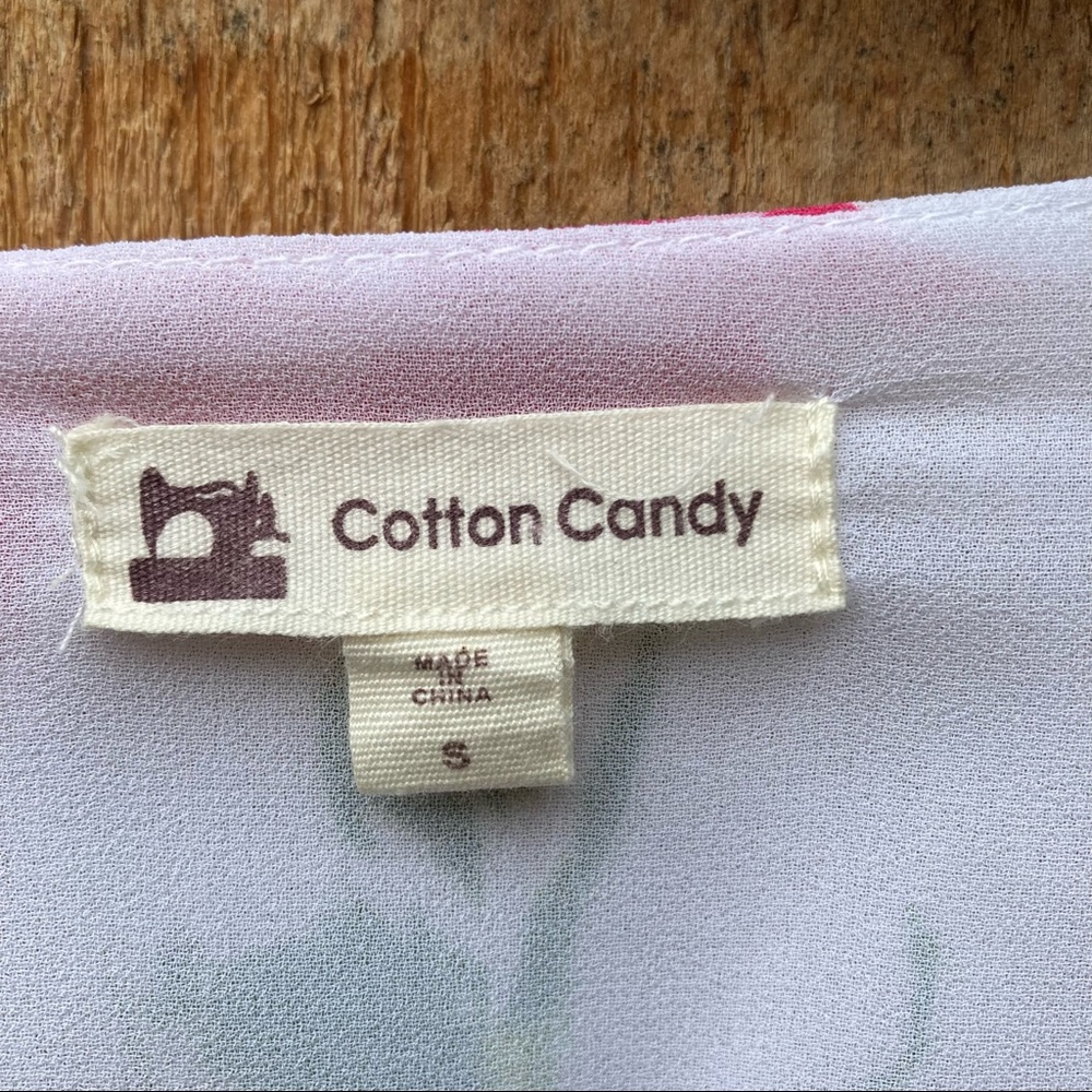 Cotton Candy Long Sleeve Floral Dress Size Small - Picture 11 of 15